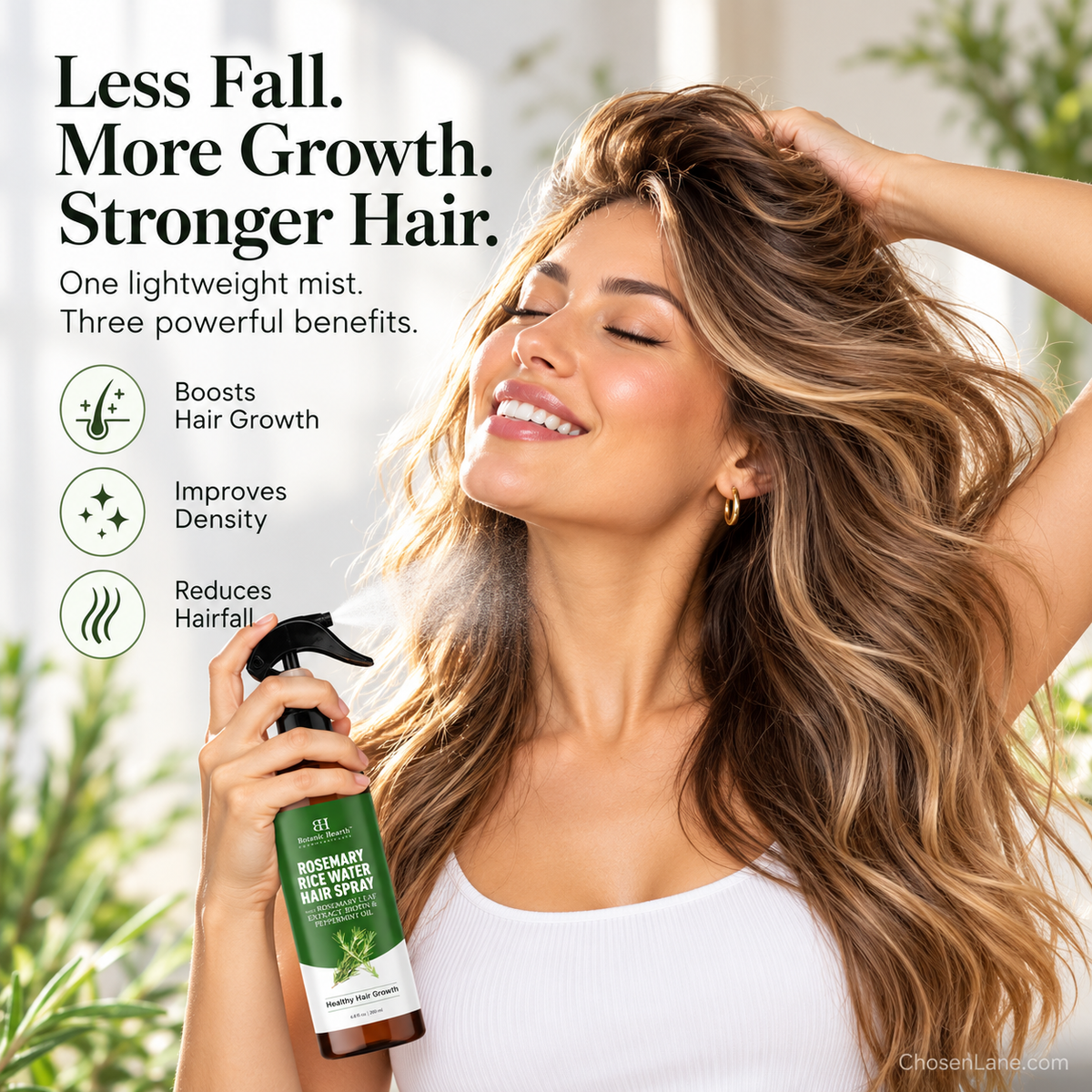 Rosemary + Rice Water Hair & Scalp Mist