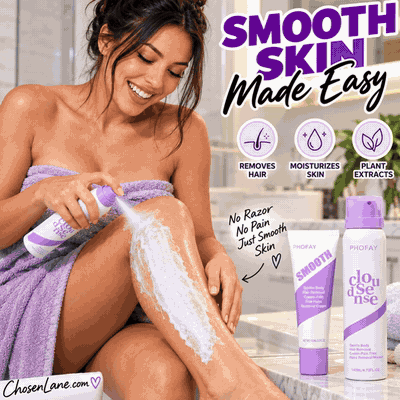Bikini & Body Hair Removal Spray + Cream