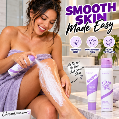 Bikini & Body Hair Removal Spray + Cream
