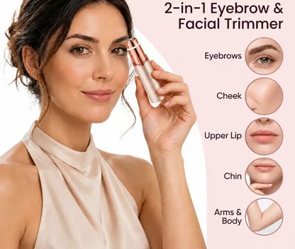 2-in-1 Facial & Eyebrow Trimmer