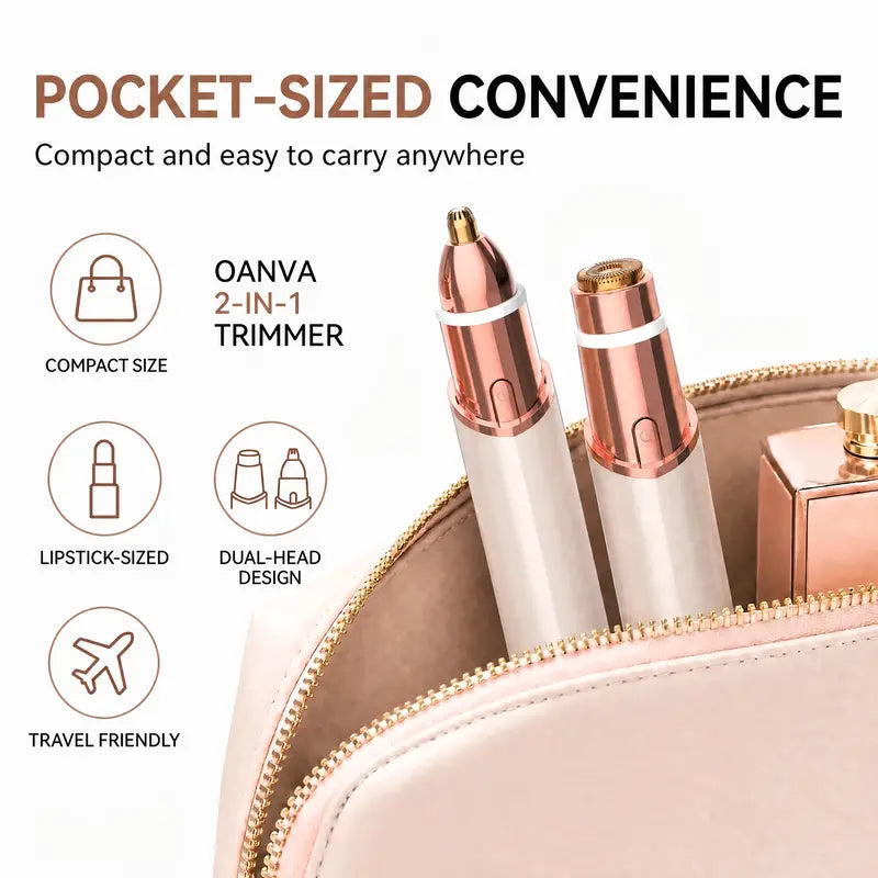 2-in-1 Facial & Eyebrow Trimmer