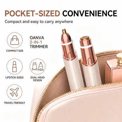 2-in-1 Facial & Eyebrow Trimmer