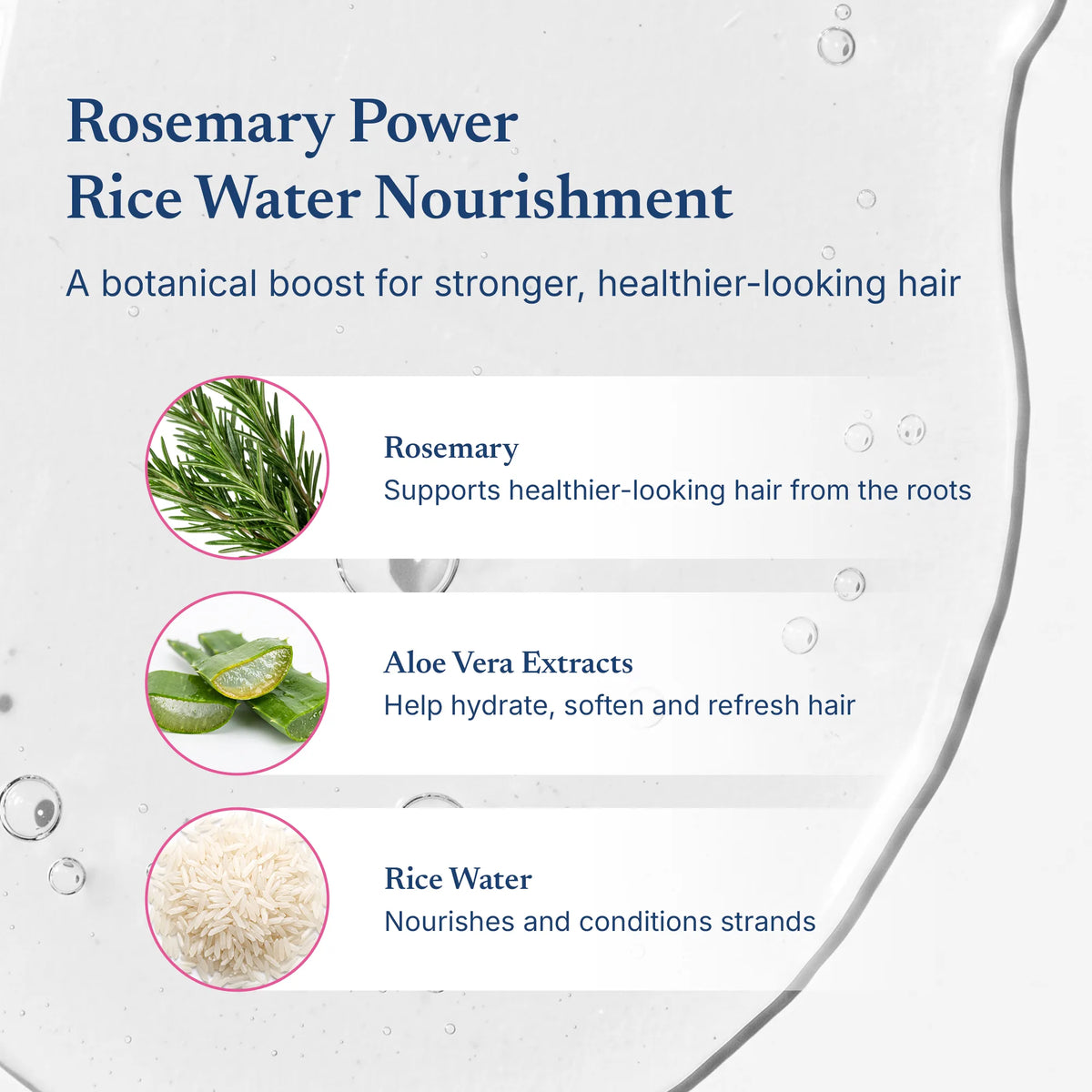 Rosemary rice water spray bottle and product details — gallery image 3