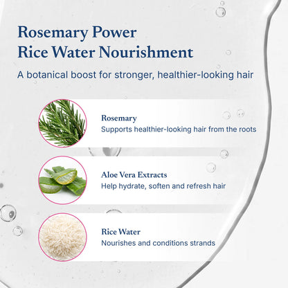 Rosemary rice water spray bottle and product details — gallery image 3
