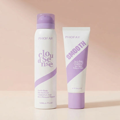 Bikini & Body Hair Removal Spray + Cream