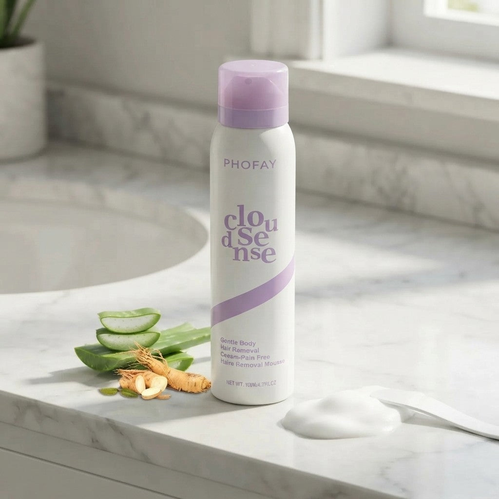 Bikini & Body Hair Removal Spray + Cream