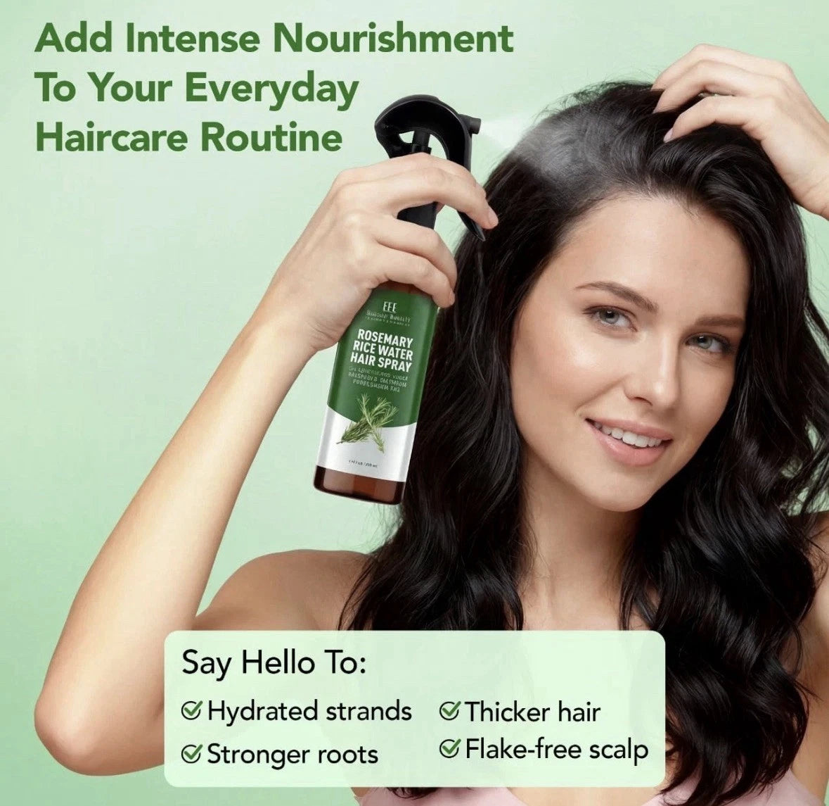 Rosemary + Rice Water Hair & Scalp Mist